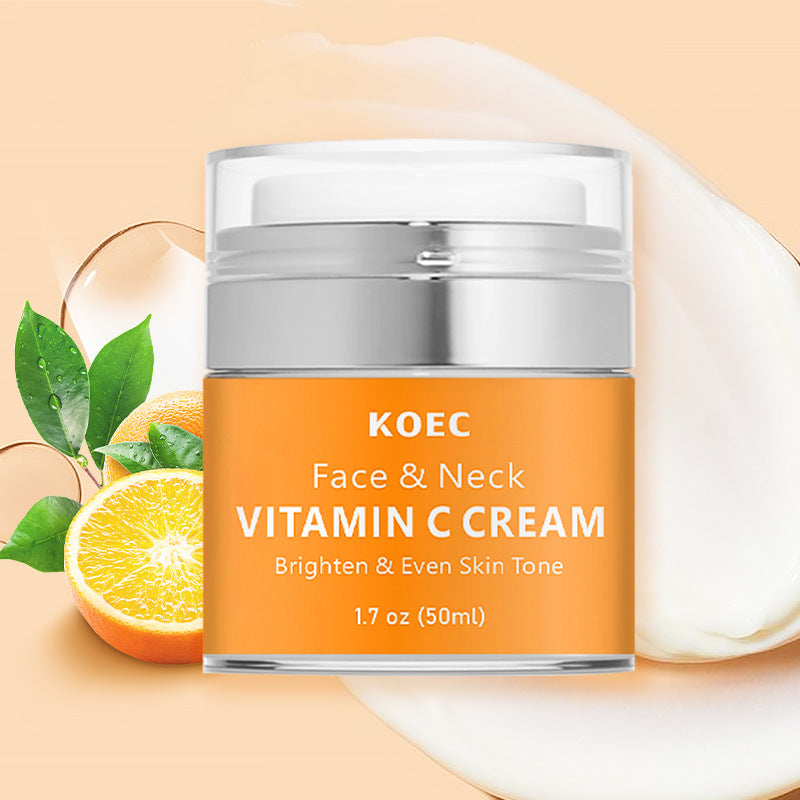 Koec VC Cream English Packaging Neck Cream Light Lines Moisturizing