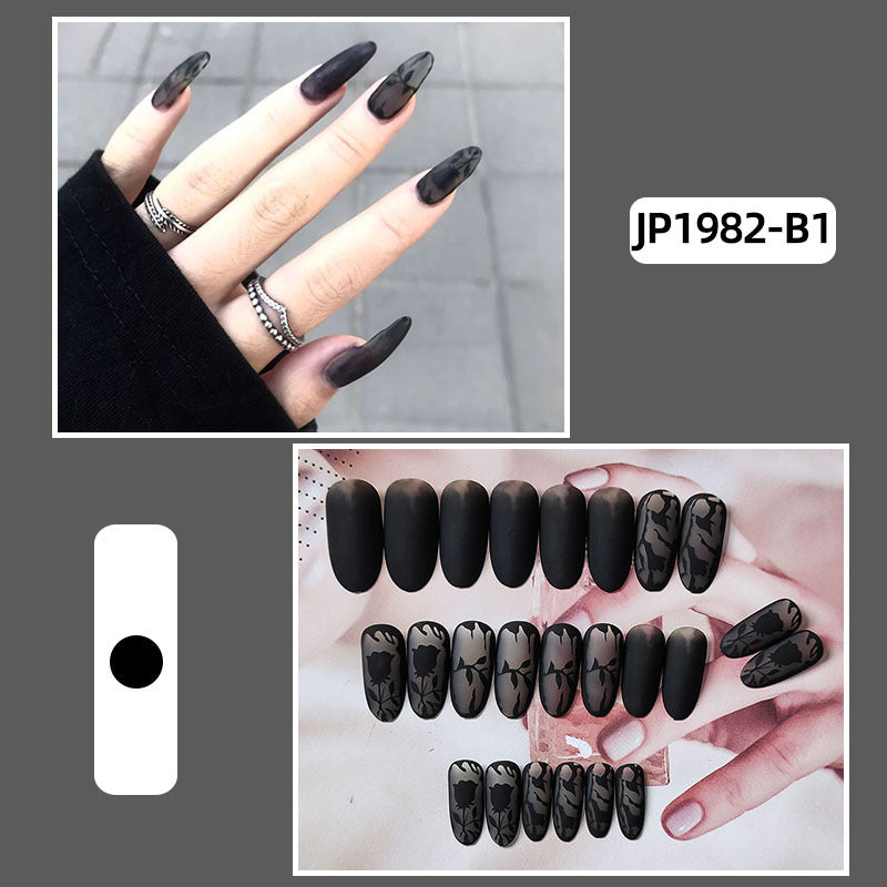 Long Dark Series Nail Stickers