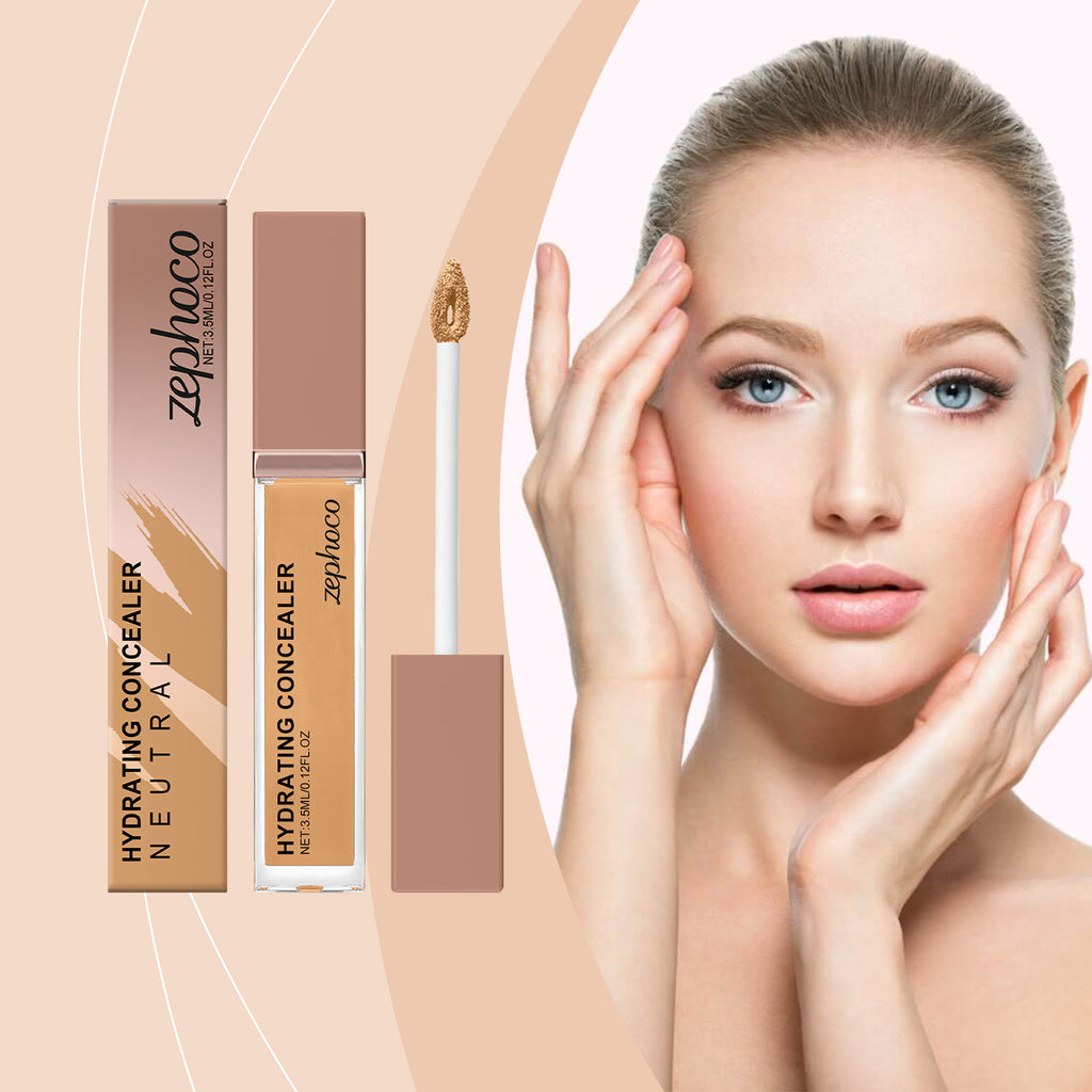 Zephoco Medium Skin Moisturizing Concealer Liquid Foundation Natural And Lasting