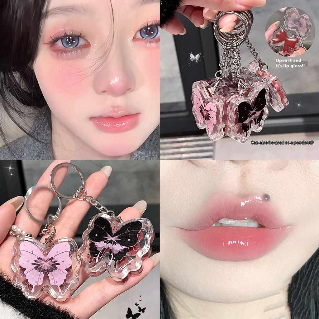 Solid Lip Gloss Mirror Water Light Moisturizing