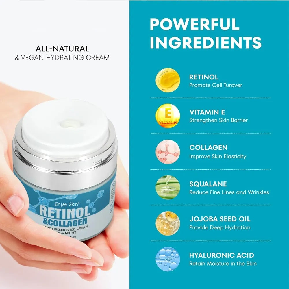 OEM/ODM Enjoy Skin Collagen Cream Hydrating Blemish Removing