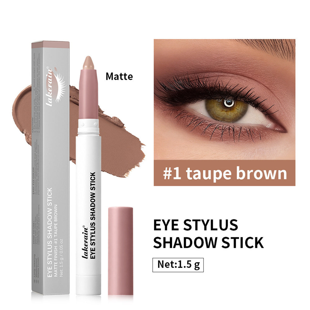 Lakerain Cream Eyeshadow Stickapply Once For A Perfect Look