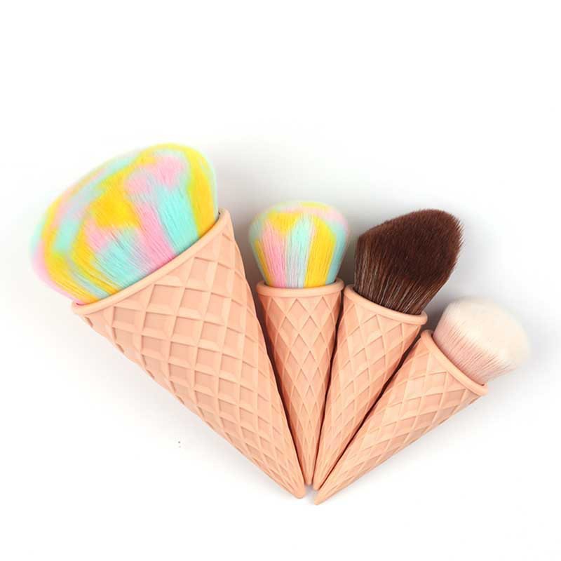 Snn & Tnn Ice Cream Cute Fiber Hair Makeup Brush