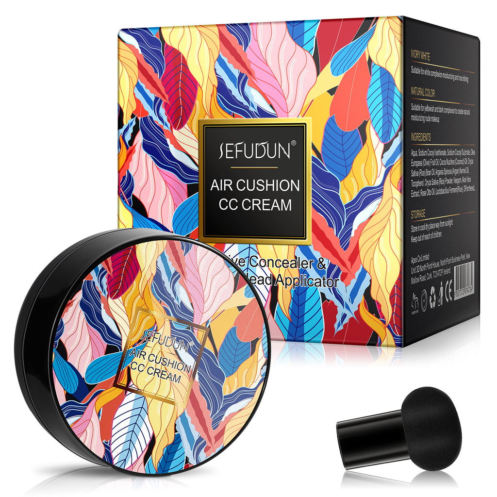 Sefudun Mushroom-shaped Haircut Liquid Foundation Air Cushion Moisturizing