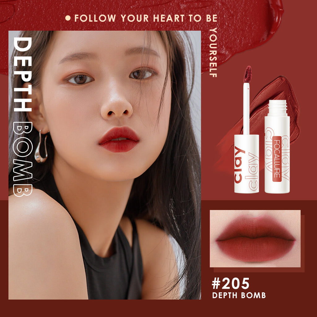 Focallure Long-lasting Easy To Color Matte Finish Lip Mud