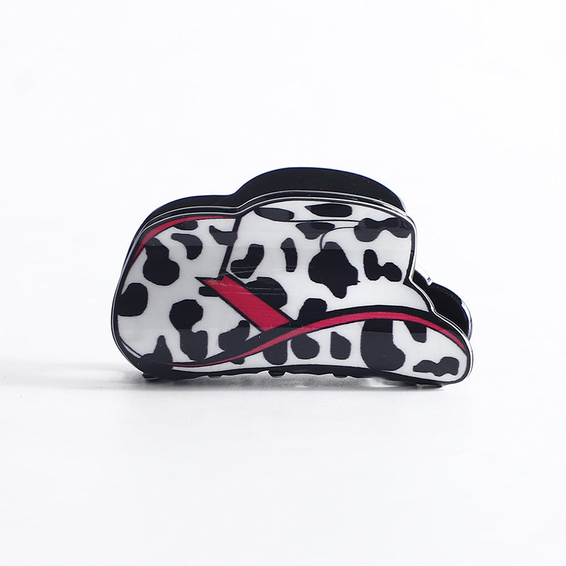 Retro Exotic Acrylic Barrettes