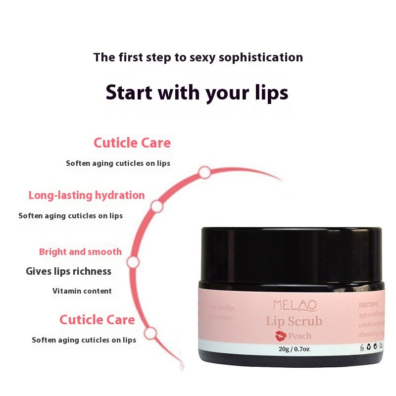 Melao Lip Scrub Cream 20g Long-lasting Moisturizing