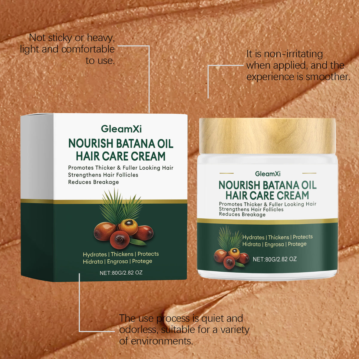 GleamXi Bathana Oil Nourishing Hair Cream