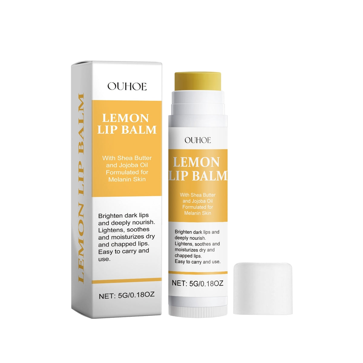 Ouhoe Lemon Ginger Lipstick