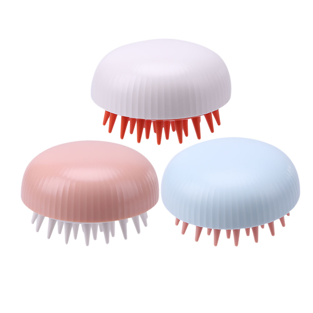 Hair Washing Silicone Brush Ladies Head Scratching Children Shampoo