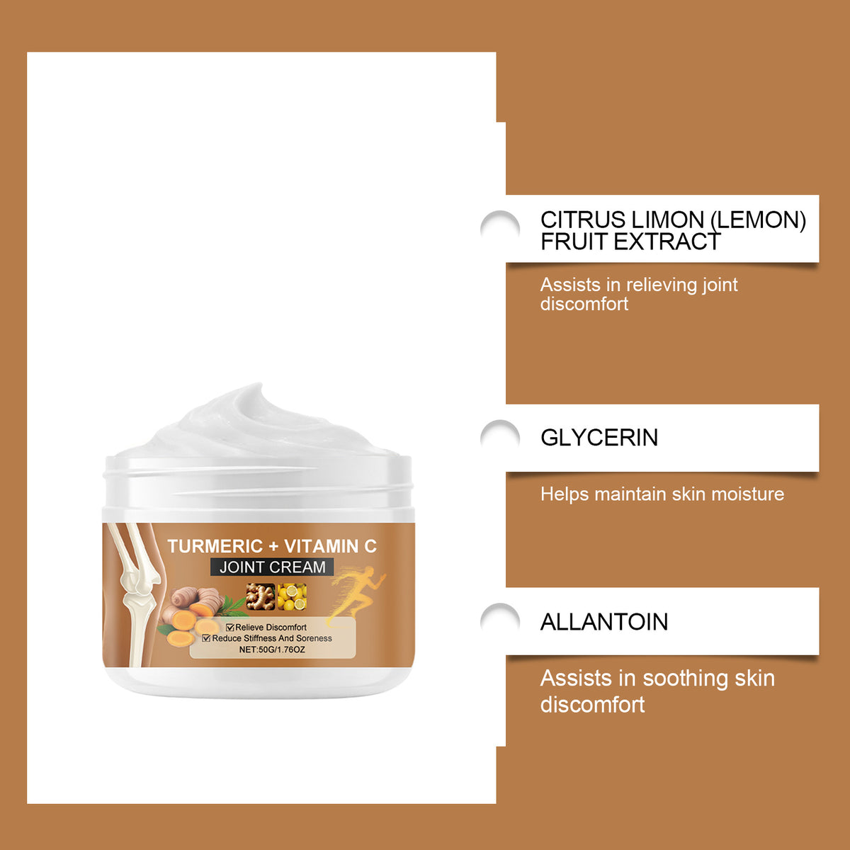 Turmeric+Vitamin C Body Comfort Cream