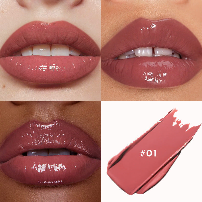 Pudaier Mirror Water Light Lipstick Lip Balm Matte Shimmer