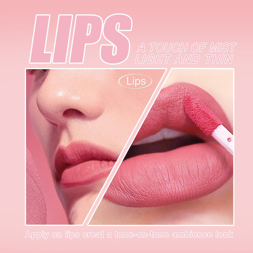Mirsist Lip Glaze Set No Stain On Cup Does Not Fade