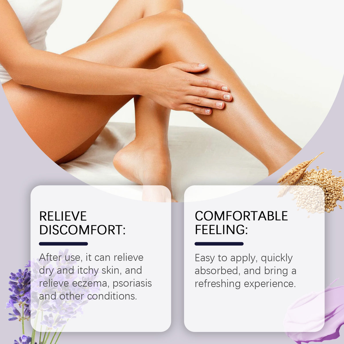 Houkea Violet Skin Care Soothing Cream