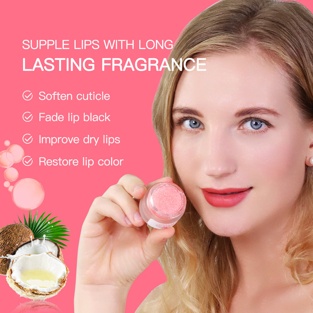 Liyalan Strawberry Lip Scrub Cream Exfoliator Mild