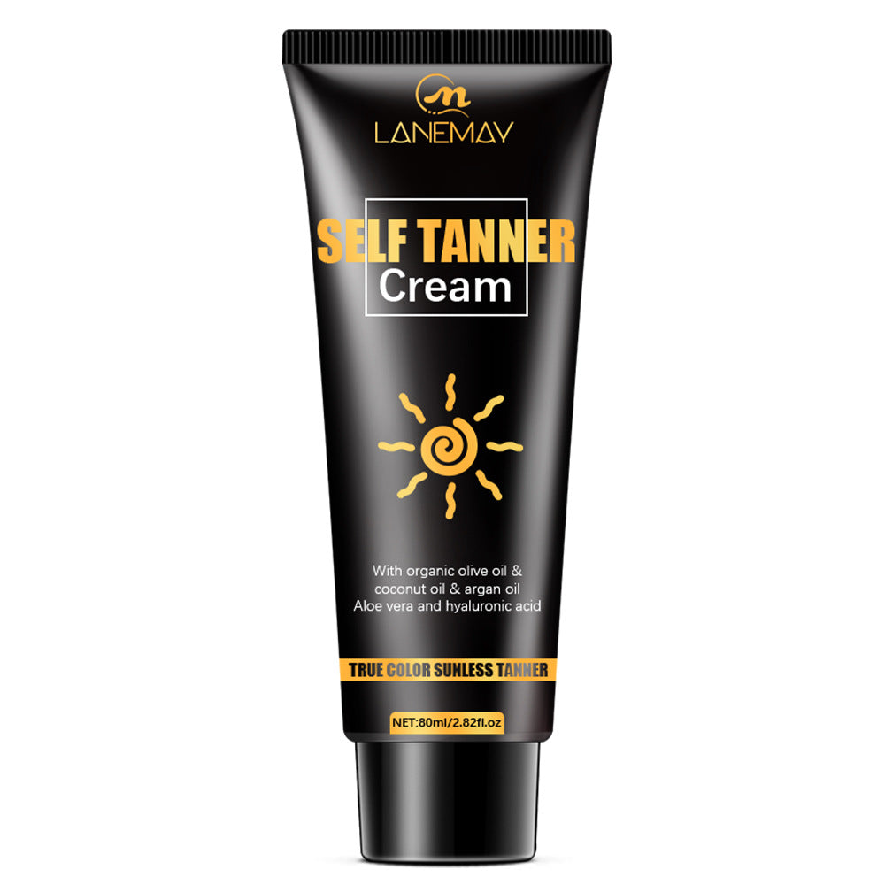 Lanemav Black Cream Tanning Cream Wheat Color Sunbath