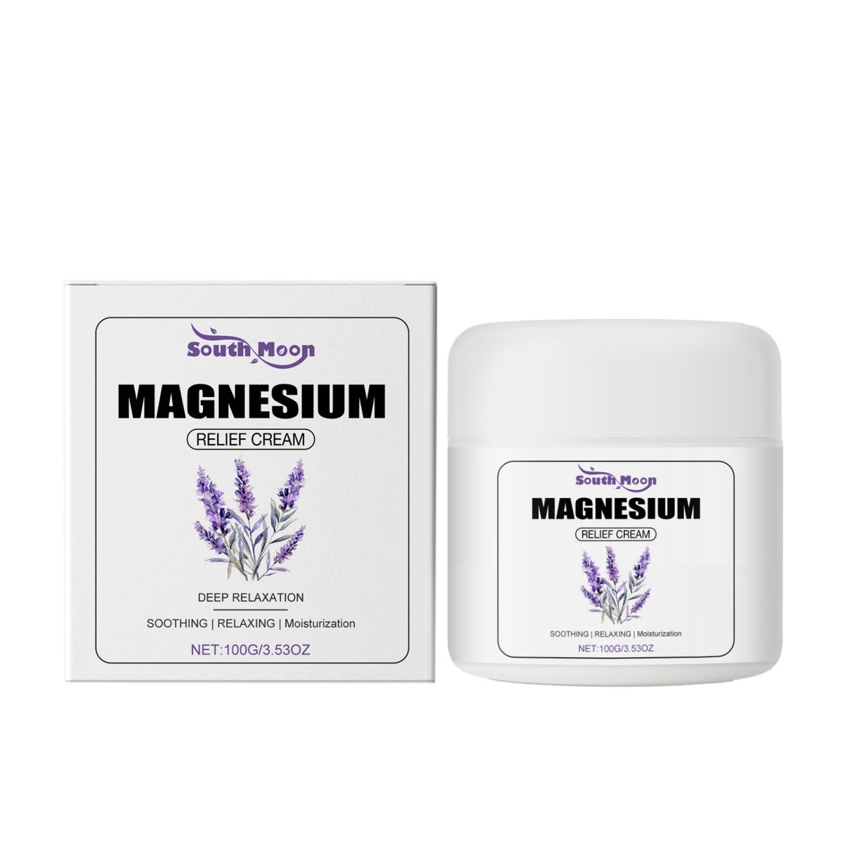 South Moon Lavender Soothing Magnesium Cream