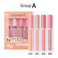 Julystar Pearlescent Long-lasting Moisturizing Lip Gloss Sets Of Water Mirror