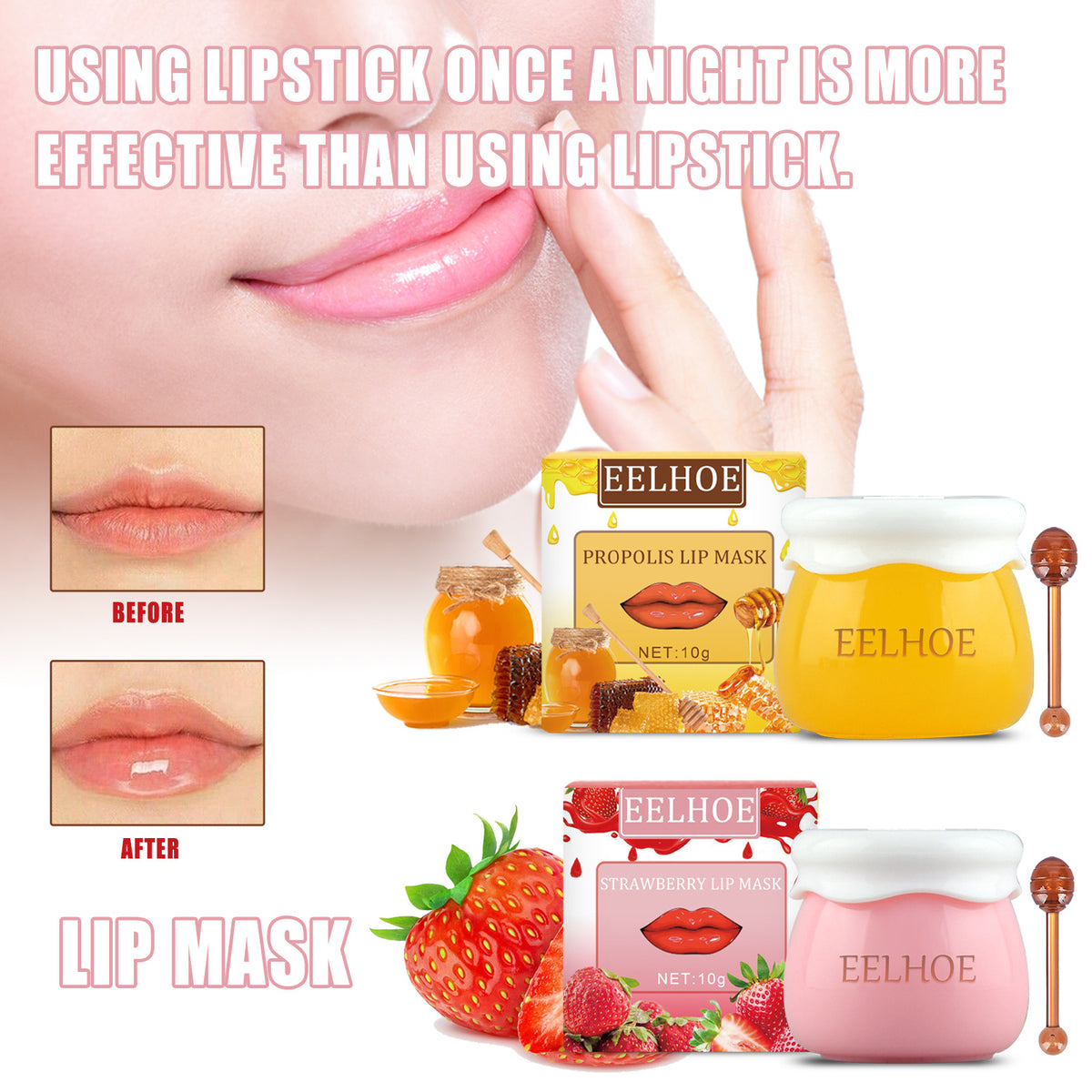 Eelhoe Honey Yuzu Nourishing Brightening Moisturizing Lip Balm