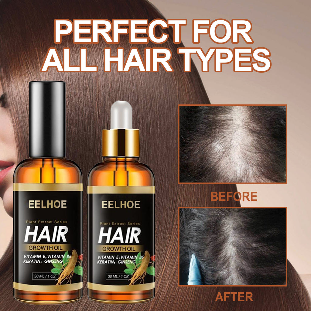 EELHOE Herb Hair Hairdressing Hair Care Essential Oil Hair Strong Hair Reduce Hair Care Broken Hair Hair Care Essential Oil