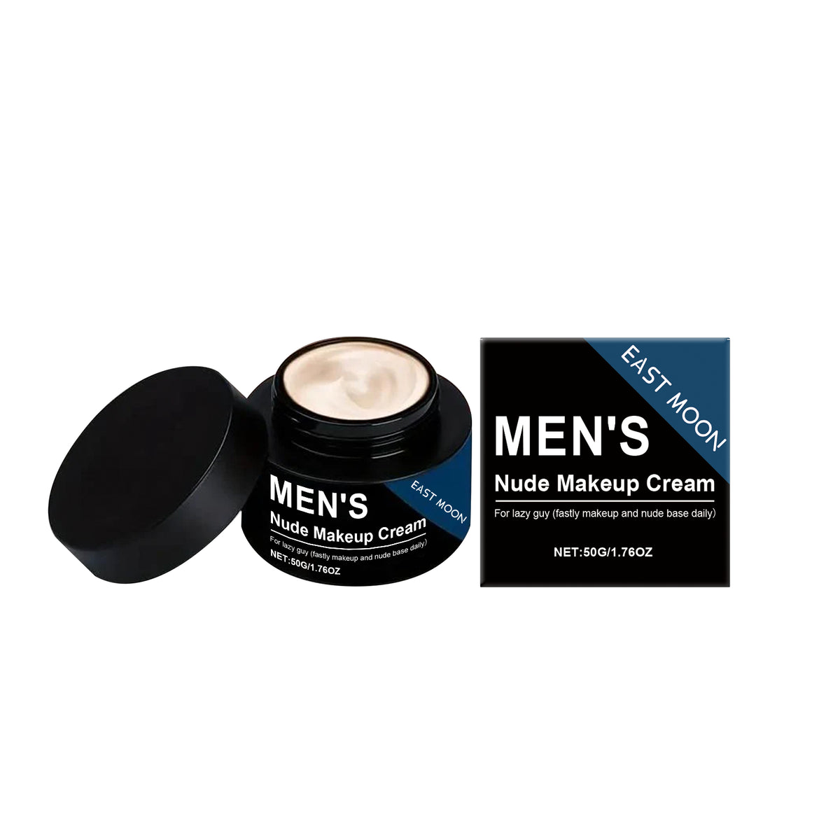 East Moon Mens Nude Makeup Cream