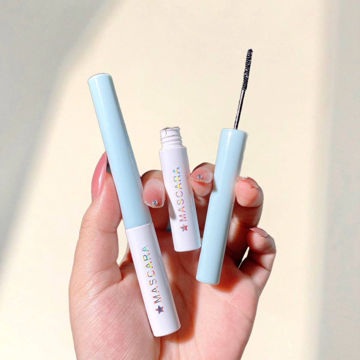 Lameila Fine Bruch Head Mascara Waterproof Sweat-proof Not Smudge Lengthened Curling Does Not Fade