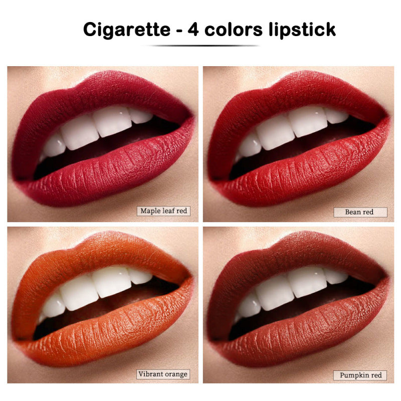 Ibcccndc Velvet Matte Lipstick Set, 4 Colors