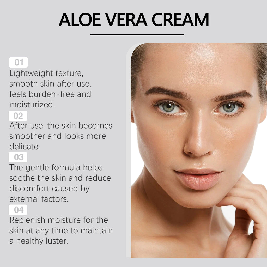 Hoygi Aloe Moisturizing Facial Cream Mild Replenishment