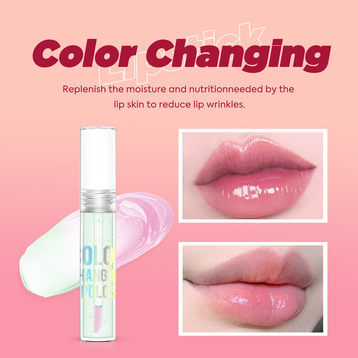 Violahouse Color Changing Lip Lacquer Facial Moisturizing Available
