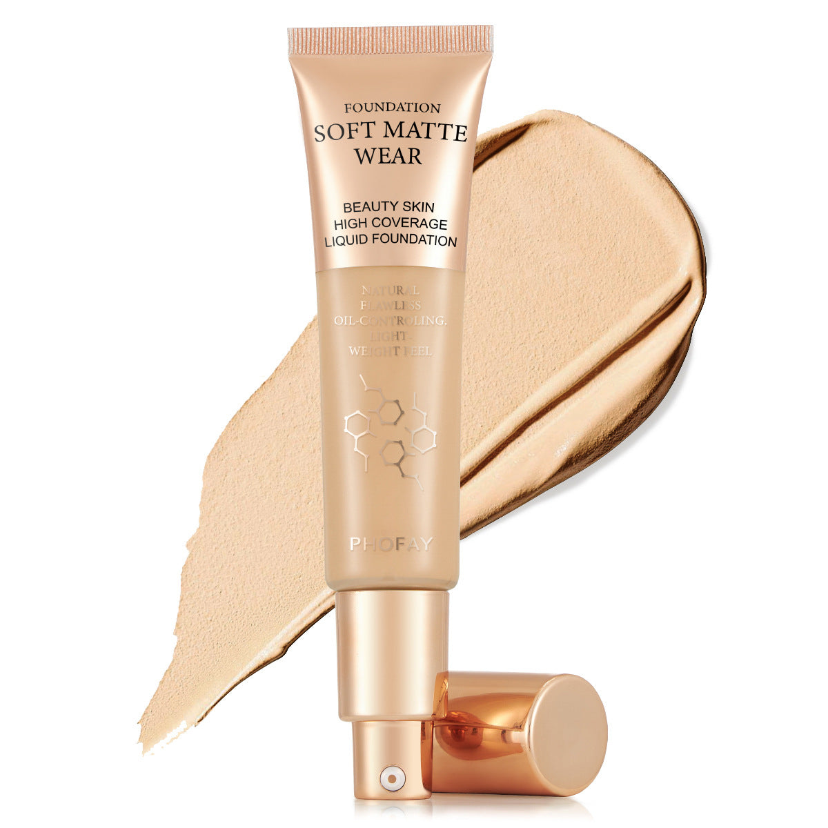 Phofay Long-lasting Concealer Foundation For Oily Skin That Doesn't Cake