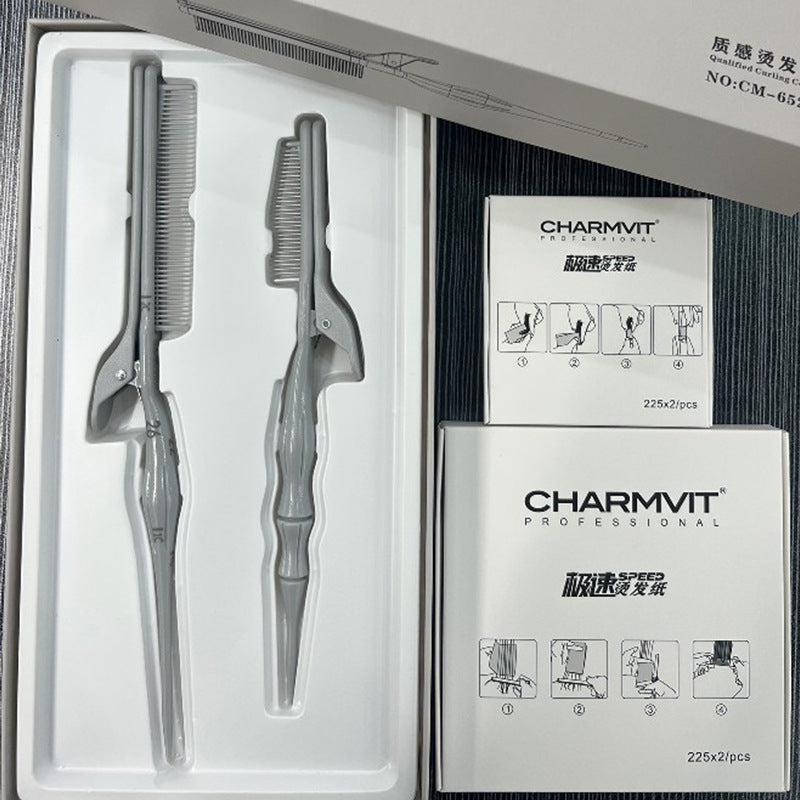 Charmvit Multi-functional Clip Hair Dyeing Comb Hair Salon Hair Cold Wave Electric