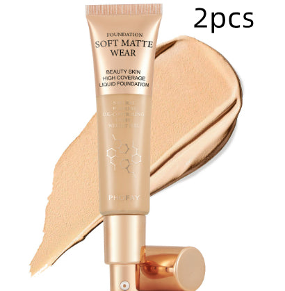 Phofay Long-lasting Concealer Foundation For Oily Skin That Doesn't Cake