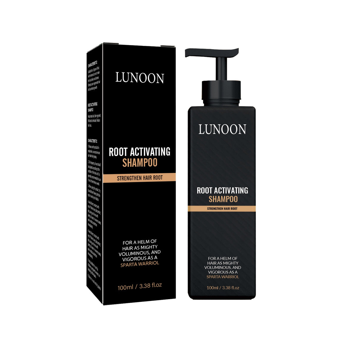 Lunoon Home Men And Women Fashion Simple Dense Hair Shampoo