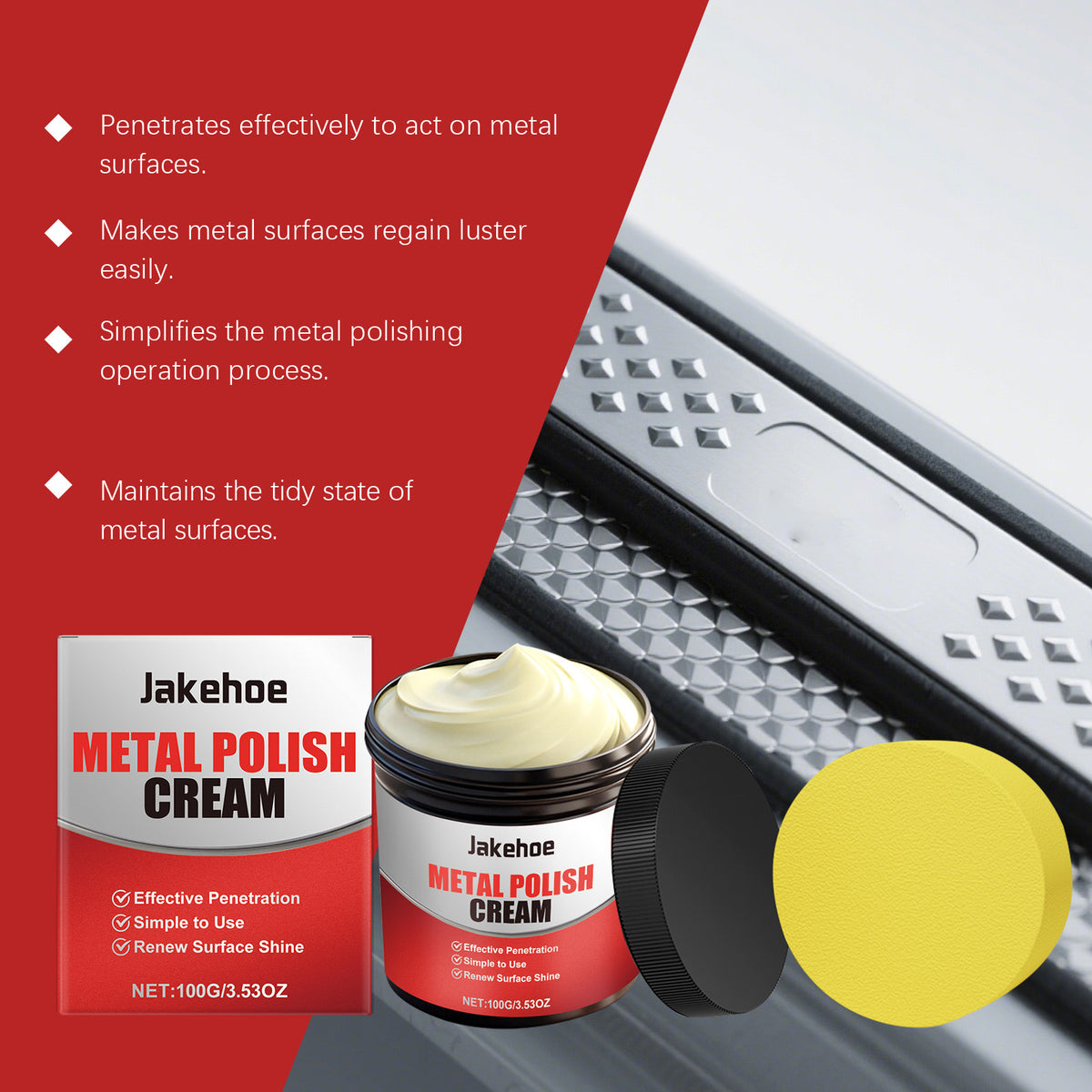 Jakehoe Metal Polish Cream