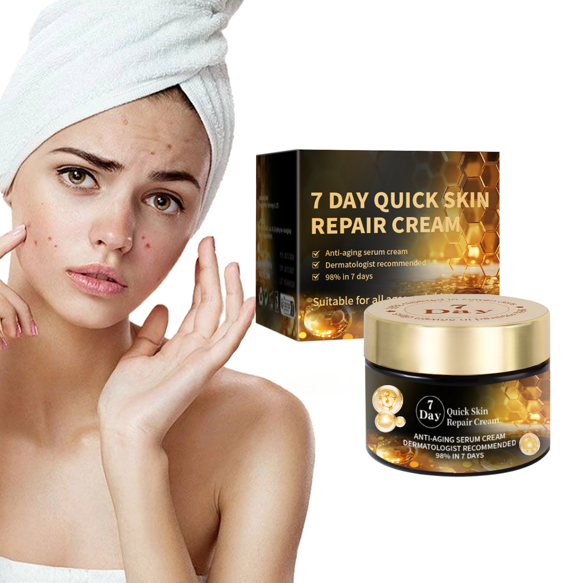 7 DAY Nourishing Cream Ergot Sulfur Due To Blendiness
