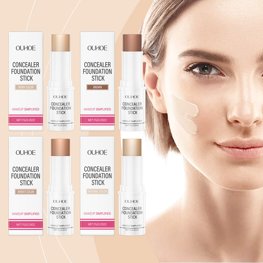 Ouhoe Concealer Stick Foundation Portable Waterproof And Sweatproof