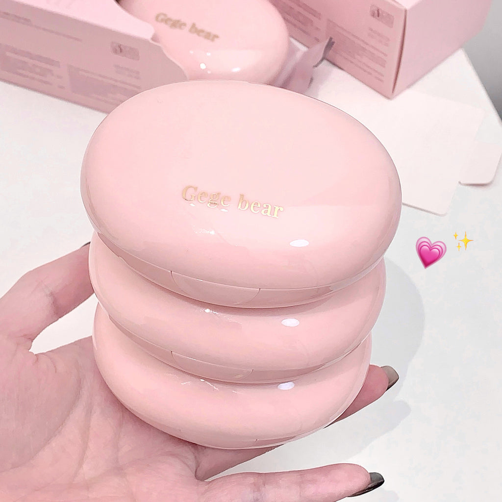 Gege Bear Cream Skin Light Luxury Face Cushion BB Cream Concealer Nude Color Makeup Girlish Style