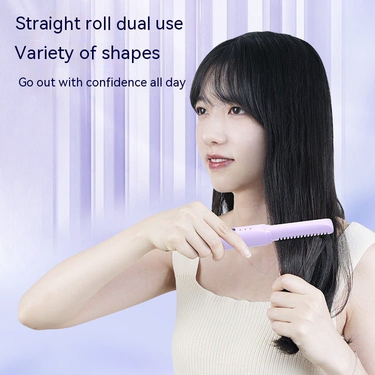 Mobile Heat Comb Wireless Straight Hair Comb Household Multi-functional Mini Portable Female