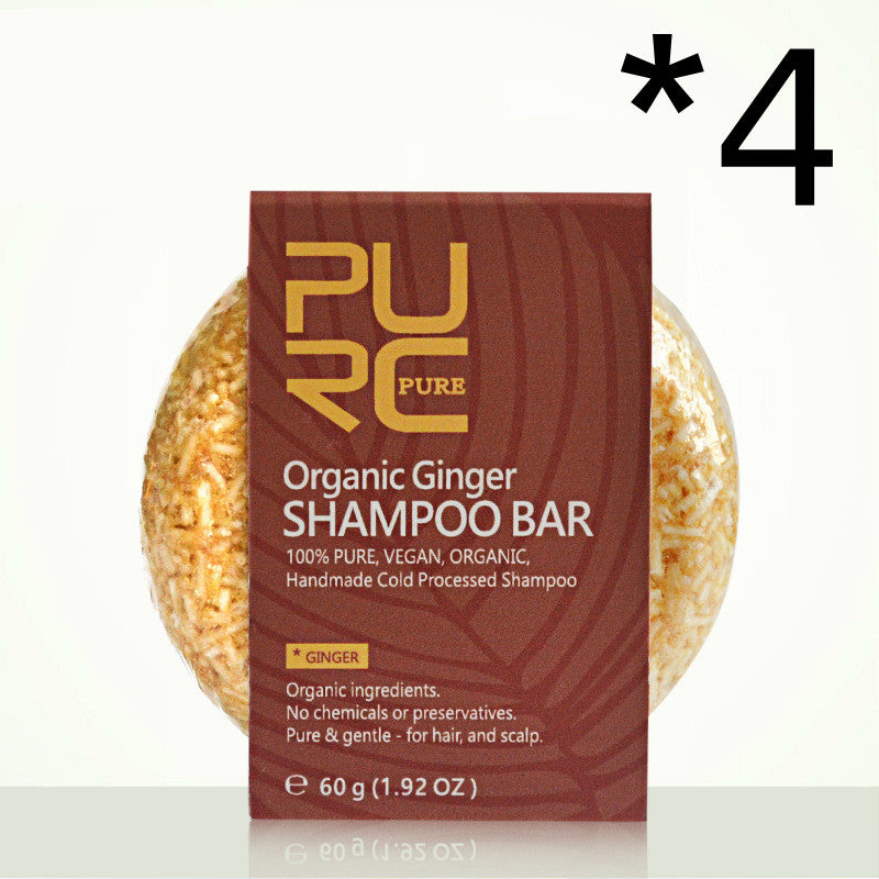 Pure Hand-Extracted Soap, Anti-Dandruff, Oil-Control Nourishing Handmade Soap, Spot Fleece-Flower Root And Ginger Shampoo Soap