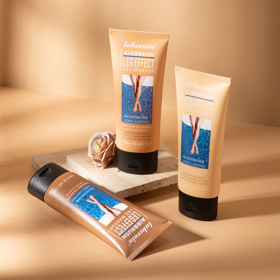 Lakerain Leg Liquid Foundation Concealer Uniform Wheat Color