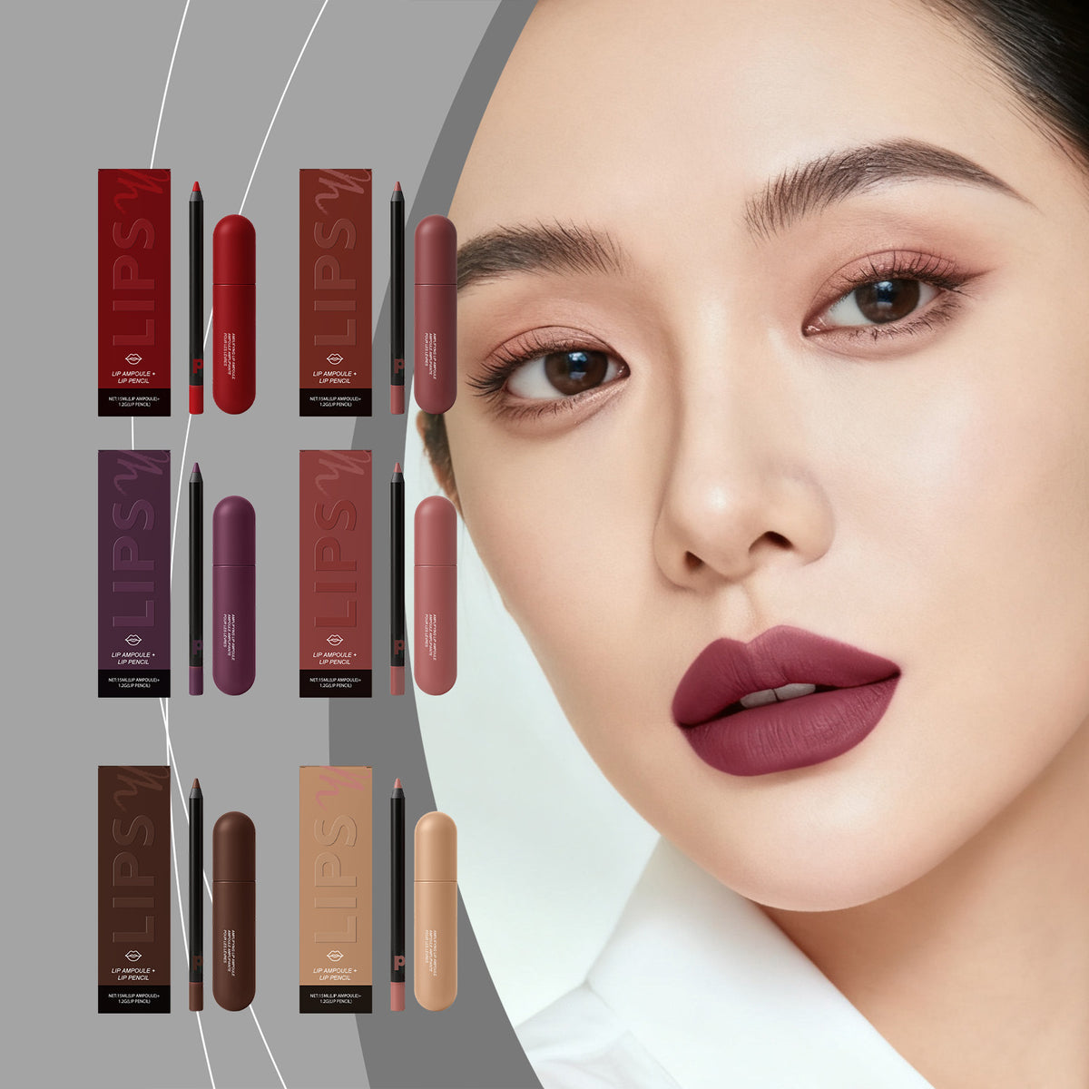 Lip Ampoule Moisturizing Hydrating Nourishing Lip Gloss Lip Liner