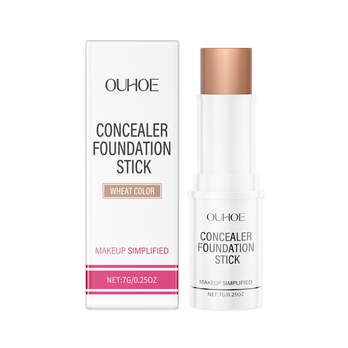 Ouhoe Concealer Stick Foundation Portable Waterproof And Sweatproof
