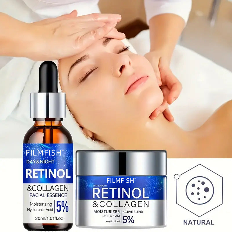 FilmFish Retinol Collagen Cream Moisturizing Cream Elastic Moisturizing Skin