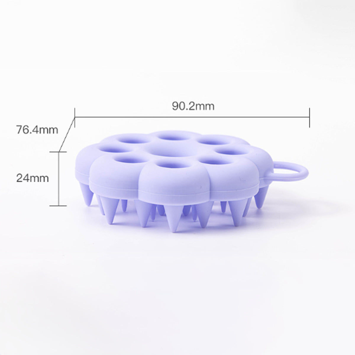 Pet Hair Care Device Silicone Hairdressing Tool Dry And Wet Dual Use Hair Wash Comb Fatigue Comfort Massage Brush