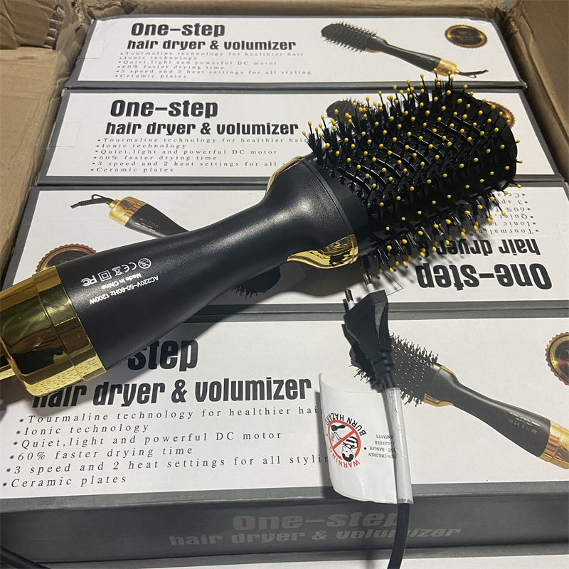One Step Ion Electric Hair Dryer Styling Comb Curly Hair Artifact Lazy Fluffy Comb