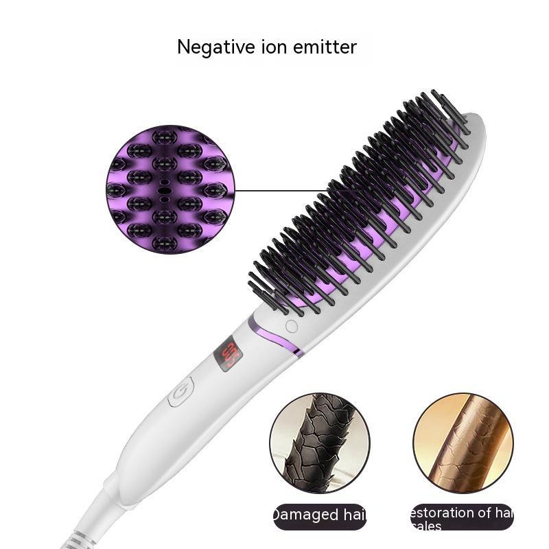 Negative Ion LED Display Electric Straight Comb