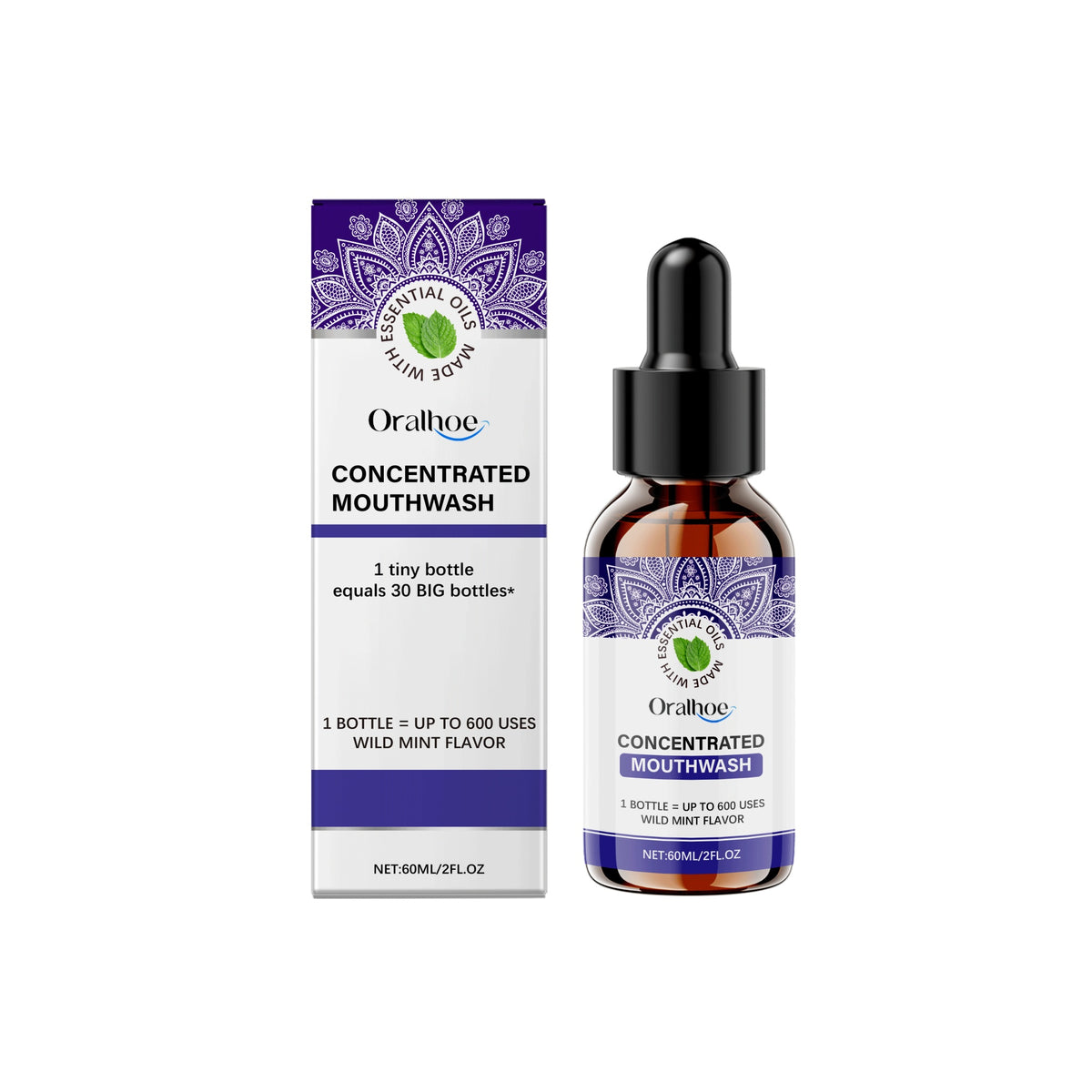 Oralhoe Mint Beauty Teeth Rinse