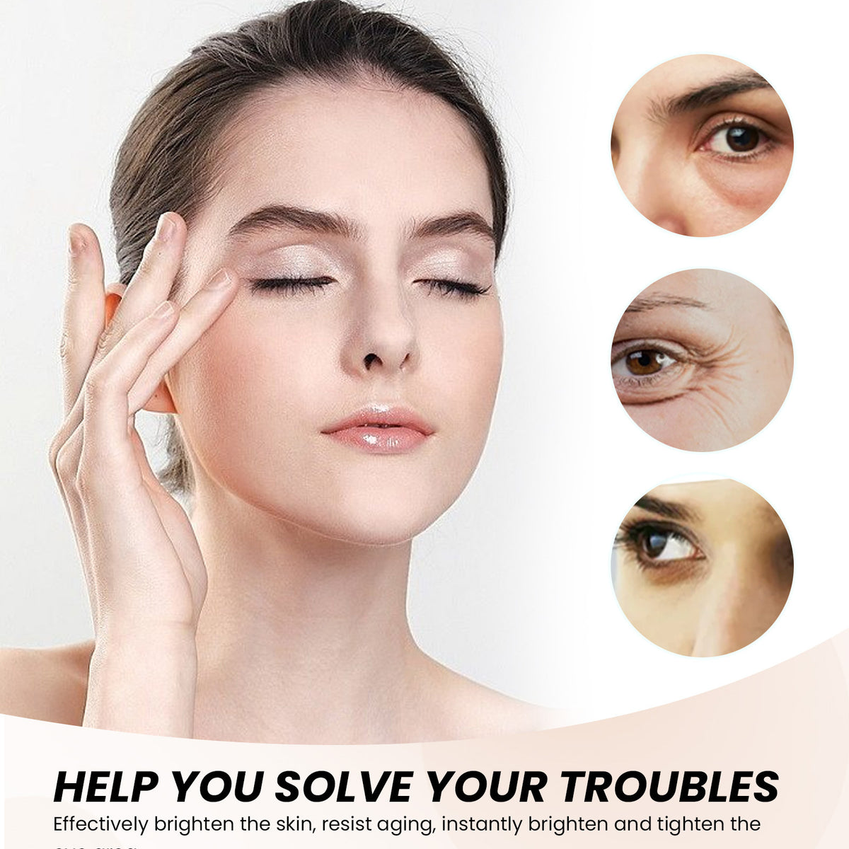 West Month Firming Eye Cream Fading Wrinkle Eye Bags