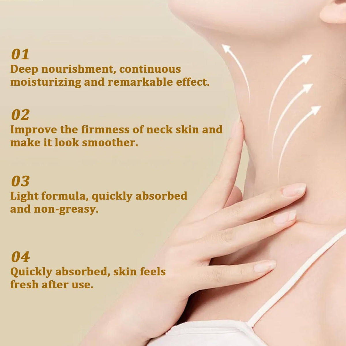 Firming AH-8 Lifting Moisturizing Firming Double-roller Neck Cream