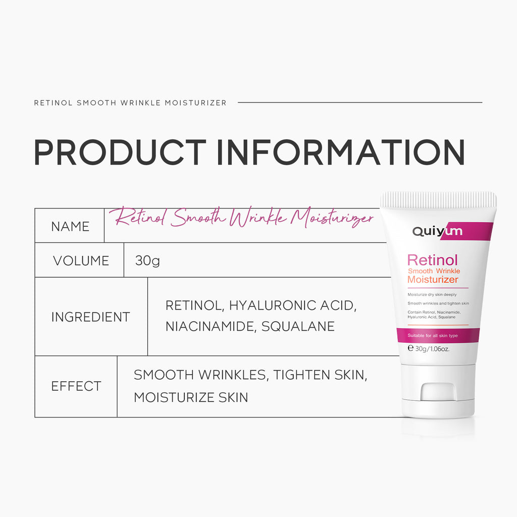 Qiyum Retinol Cream 30g Moisturizing Nourishing